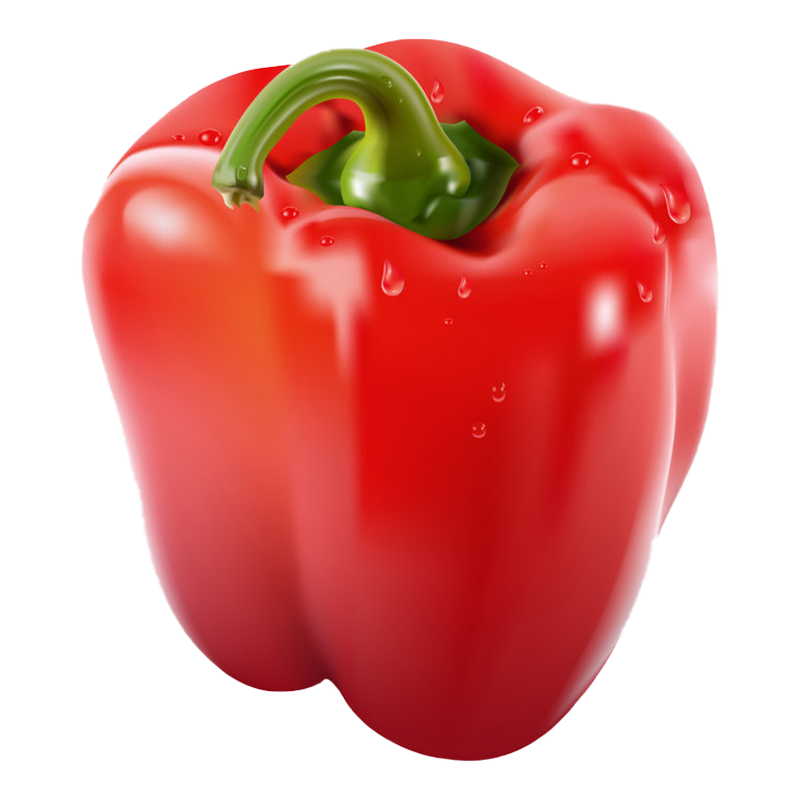 ປາປິກ້າແດງ ປອດສານພິດ Organic Red Pepper Bell 200g pack (Barcode CHAMPA SHOP