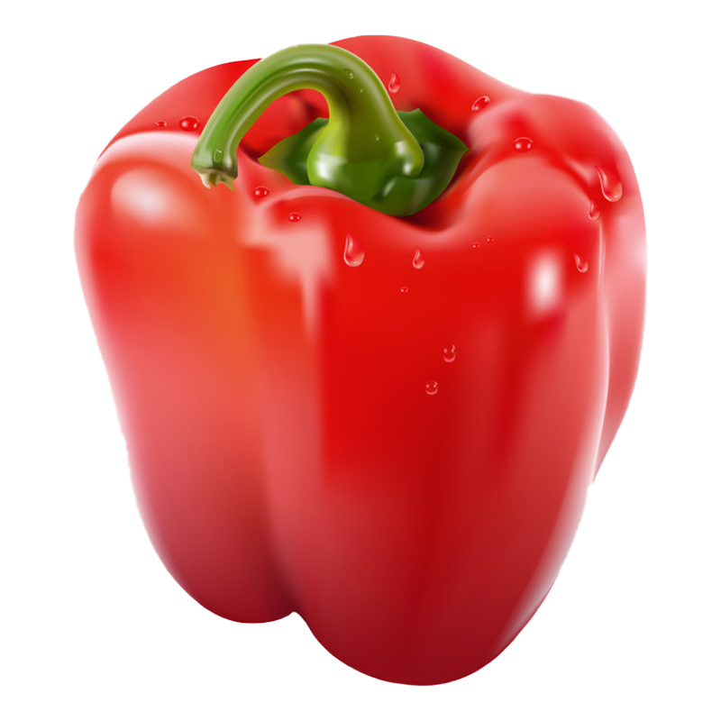 ປາປິກ້າແດງ ປອດສານພິດ Organic Red Pepper Bell 200g pack (Barcode 30054935)