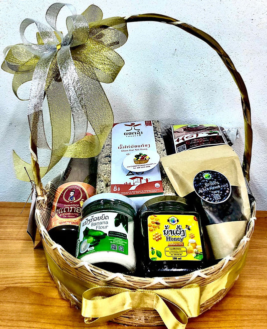 ກະຕ່າຂອງຂັວນ ນ້ອຍ Sall gift basket Barcode (45946647)
