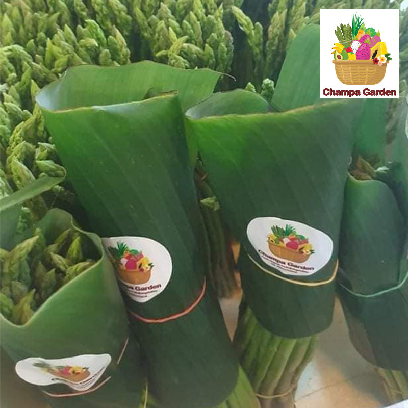 ໜໍ່ໄມ້ຝຮັ່ງ Green Asparagus 200g pack (Barcode 50103084)