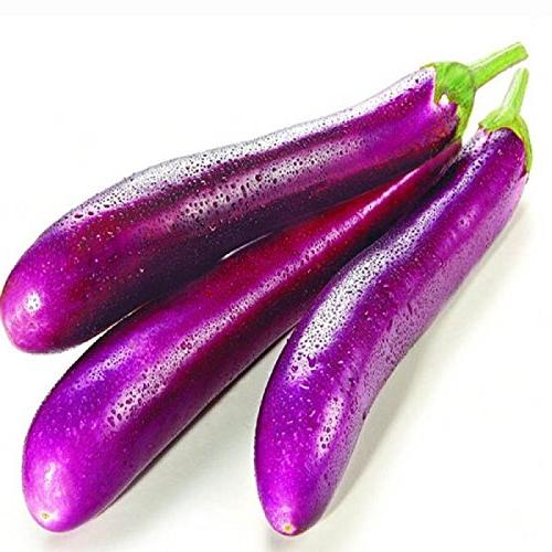 ໝາກເຂືອມ້ວງໃຫ່ຍຍາວ Purple Eggplant per piece (Barcode 50103093)