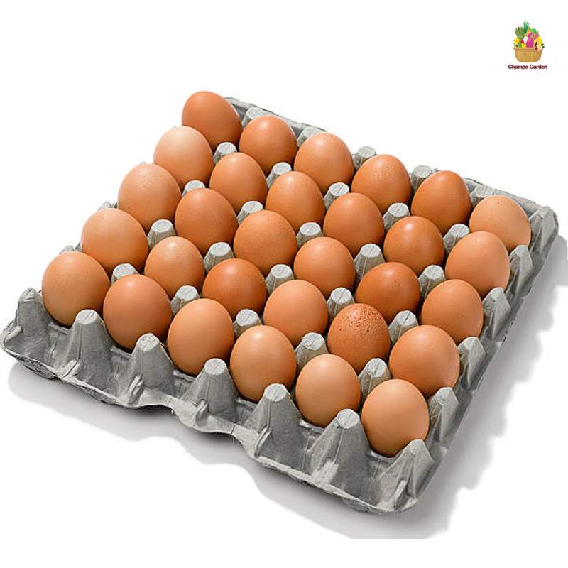 ໄຂ່ປອດເຊື້ອເບີ 0 Chicken Eggs 30 pcs of pack (No 0) (Barcode: 50103333)