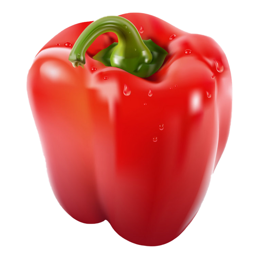ປາປິກ້າແດງ ປອດສານພິດ Organic Red Pepper Bell 200g pack (Barcode 30054935)