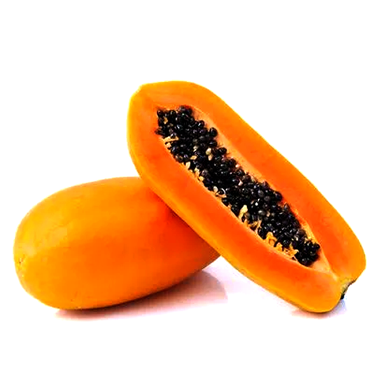 ໝາກຮຸ່ງສຸກ ປອດສານພິດ  Organic Ripe Papaya per kg (Barcode 50103156)